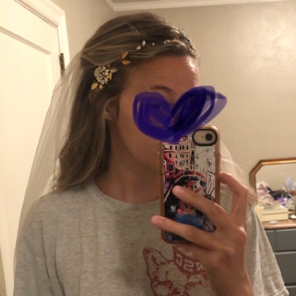 Davie & Chiyo Handmade Bridal Head Piece - Picture 14 of 14